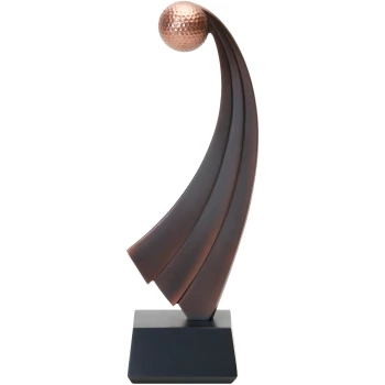 Bronze Golf Resin