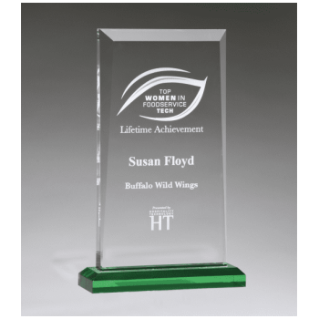 Apex Series Award with Green Highlights