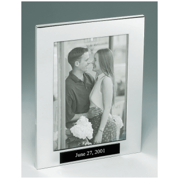 Polished Silver Aluminum Picture Frame