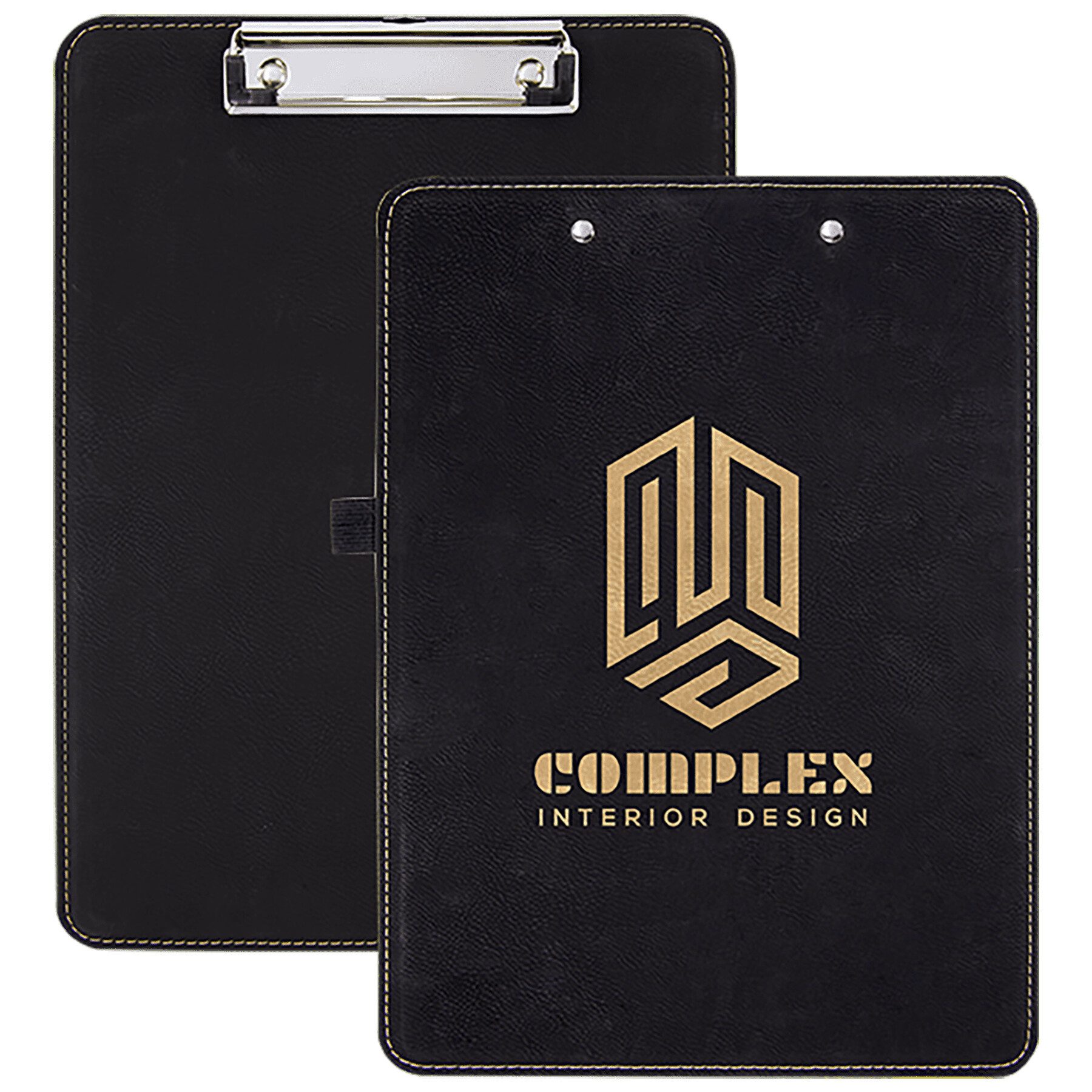Laserable Leatherette Clip Board