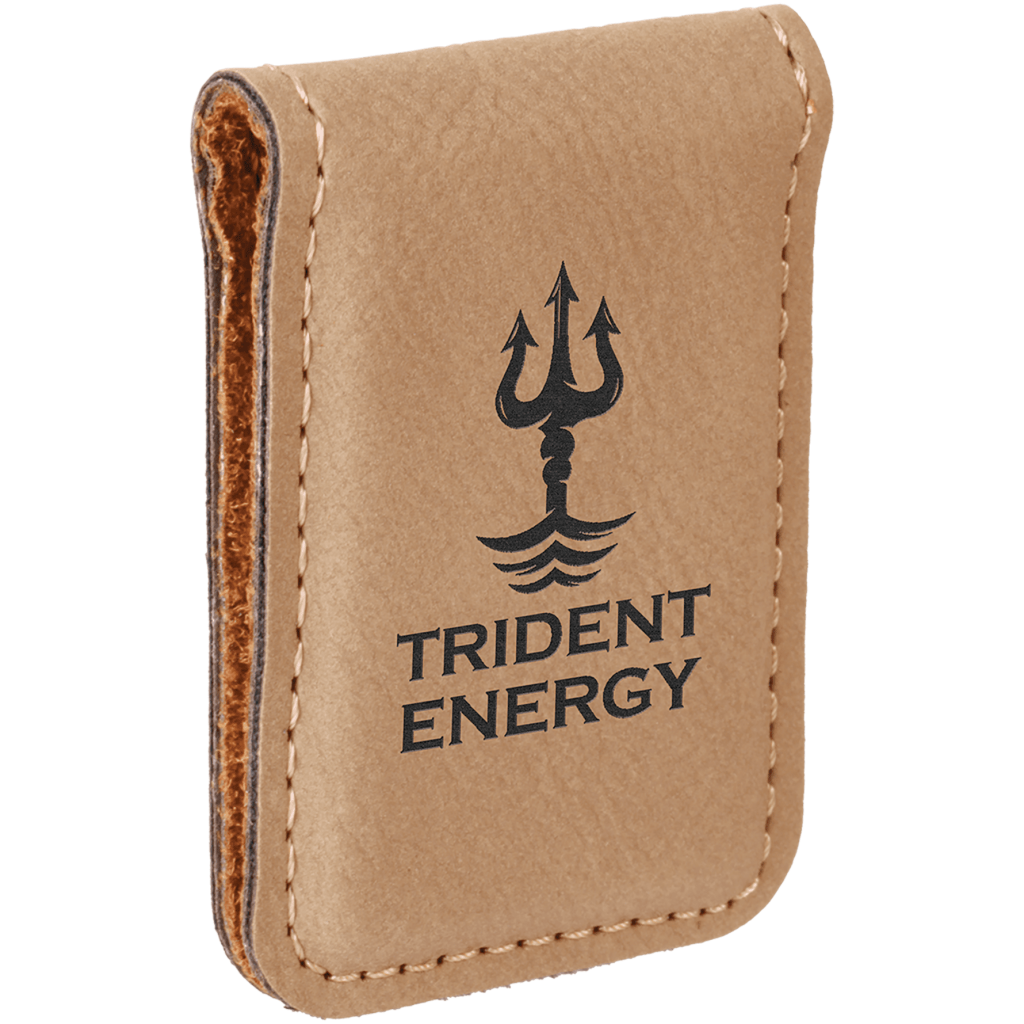 Leatherette Money Clip