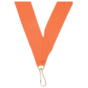 Orange Neckband (7/8" x 32")