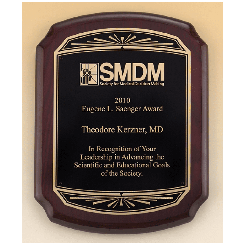Rosewood Plaque