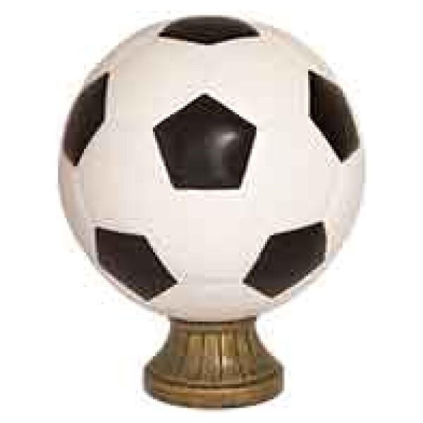 5 1/2" Color Soccer Ball Resin