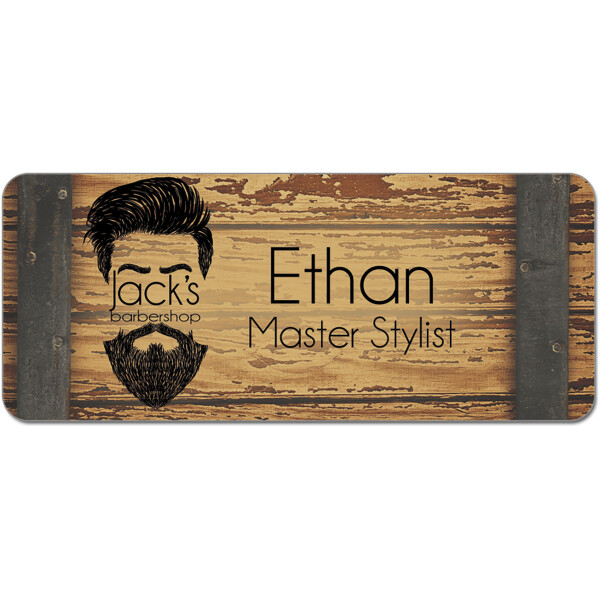 Plastic Name Badge
