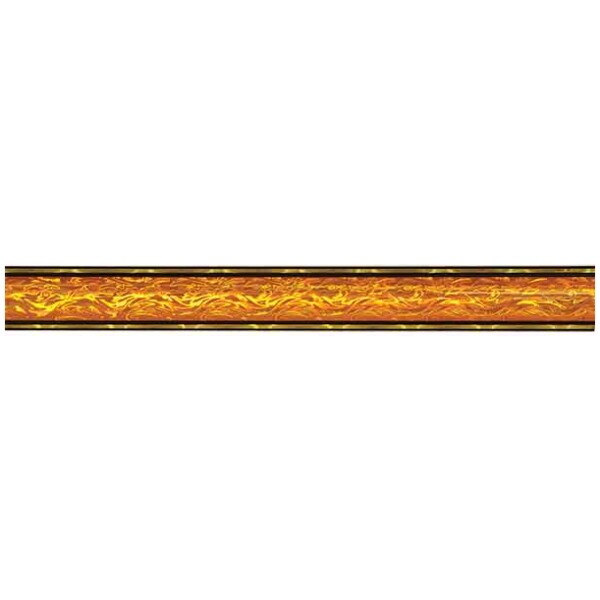 Orange and Gold Round Vapor Column