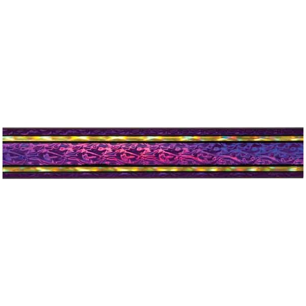 Purple and Gold Rectangular Vapor Column