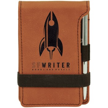 Leatherette Mini Notepad & Pen Set