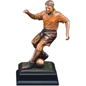 Soccer Male Sports Sculpture