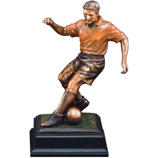 Soccer Male Sports Sculpture