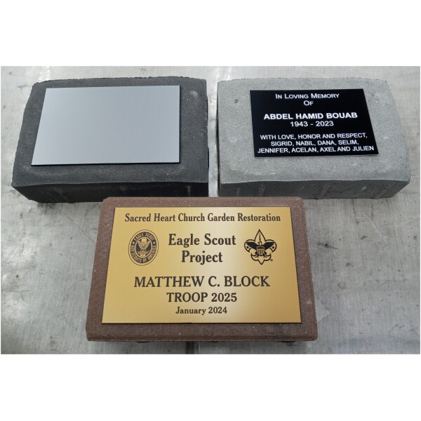 Outdoor Paver Signs