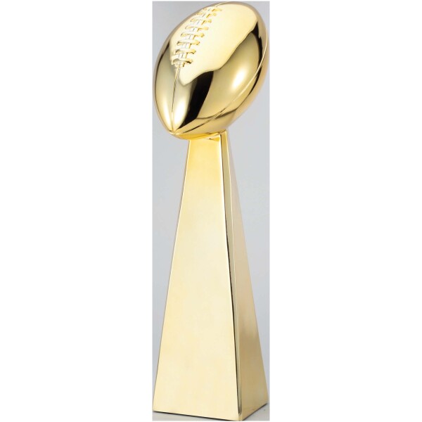 Gold Plated Football (Large)