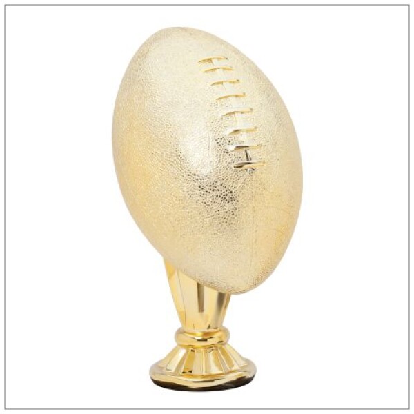 Gold Football Resin