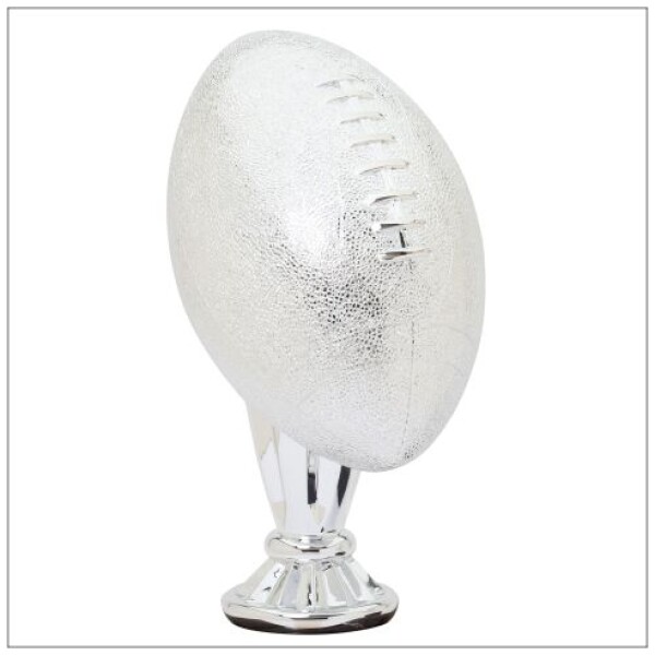 Silver Football Resin