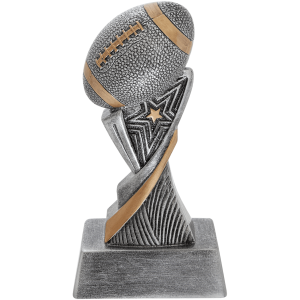 6" Football Aspire Resin