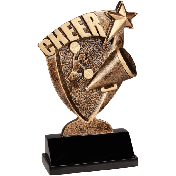 6" Cheer Broadcast Resin