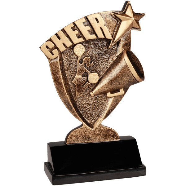 6" Cheer Broadcast Resin