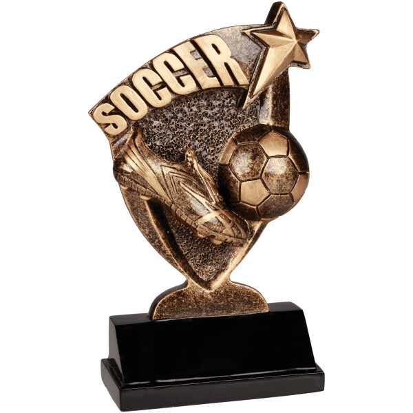 6" Soccer Broadcast Resin