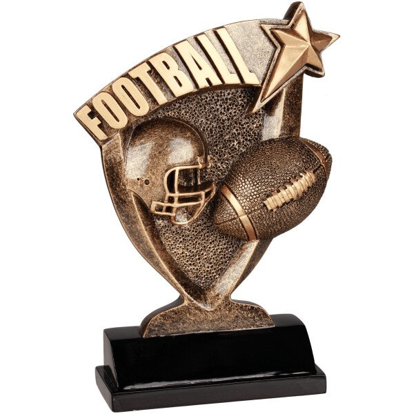 7" Football Broadcast Resin