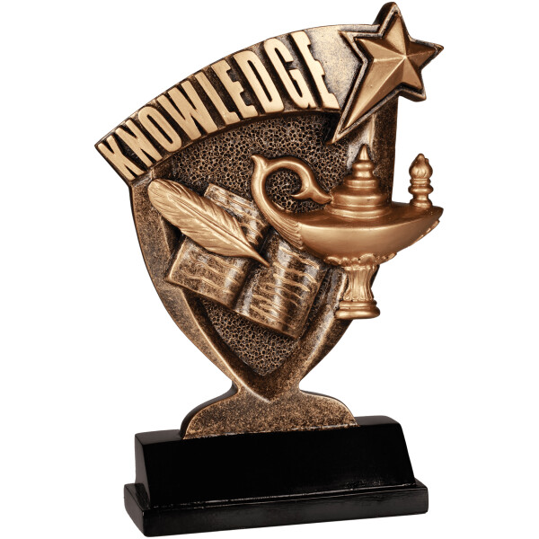 7" Lamp of Knowledge Broadcast Resin