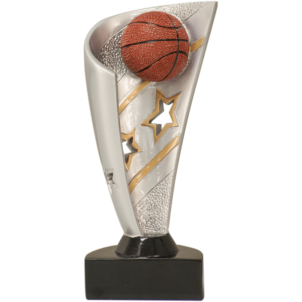 7" Basketball Banner Resin