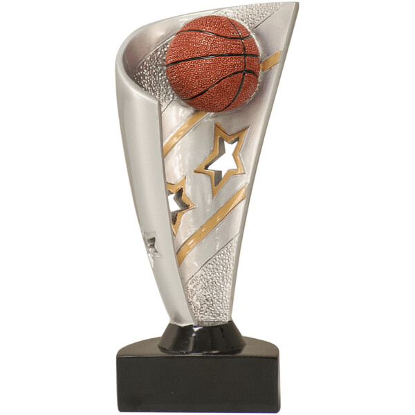 7" Basketball Banner Resin