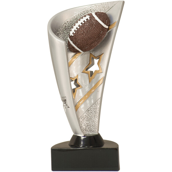 7" Football Banner Resin