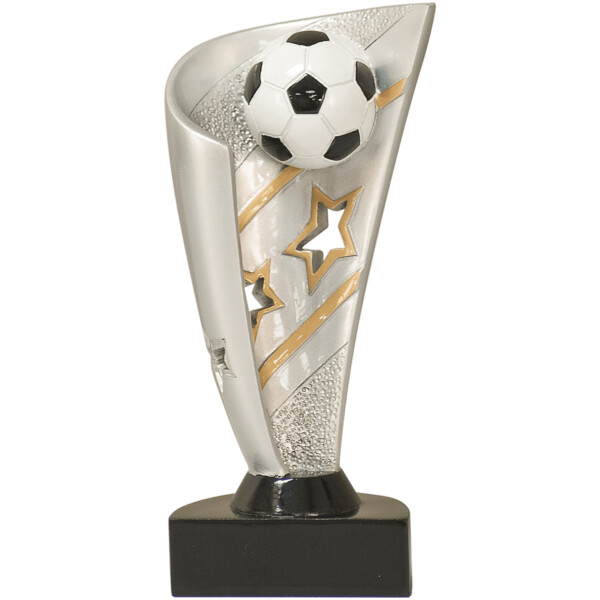7" Soccer Banner Resin