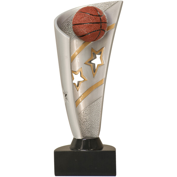 8 1/2" Basketball Banner Resin