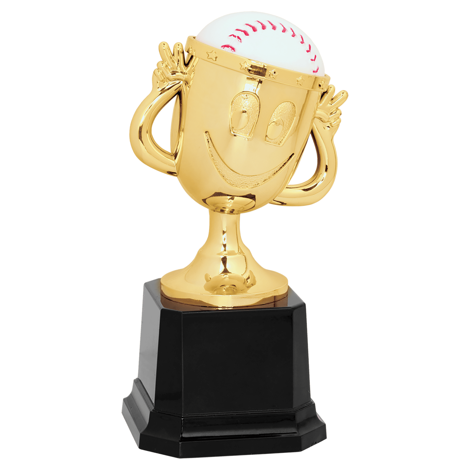 6" Baseball Happy Cup Trophy