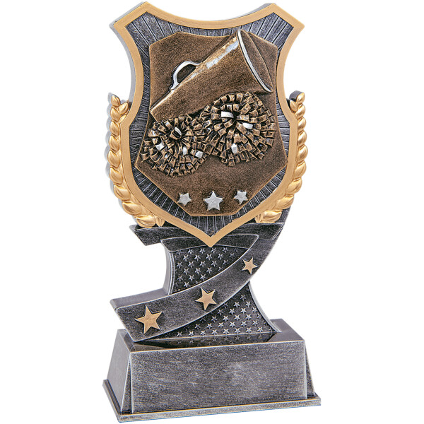 6" Cheer Shield Award