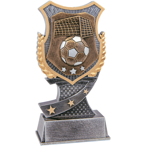 6" Soccer Shield Award