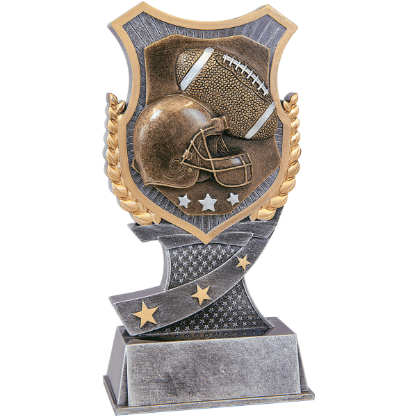 7" Football Shield Award