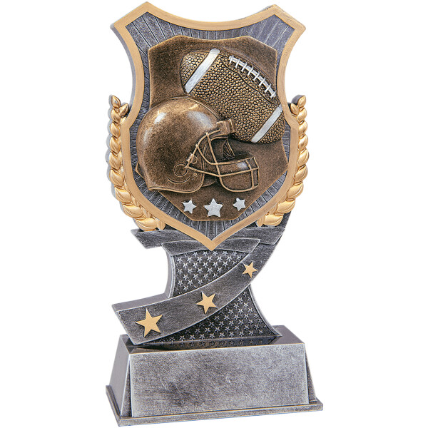 7" Football Shield Award