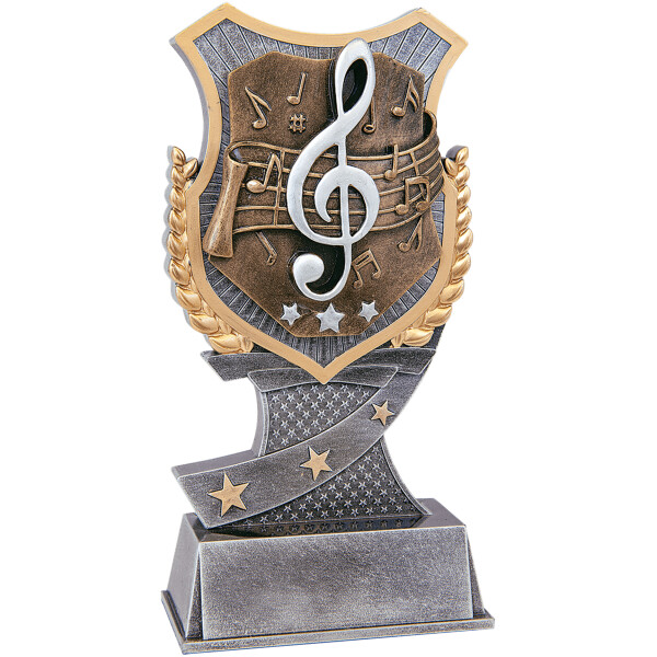 7" Music Shield Award