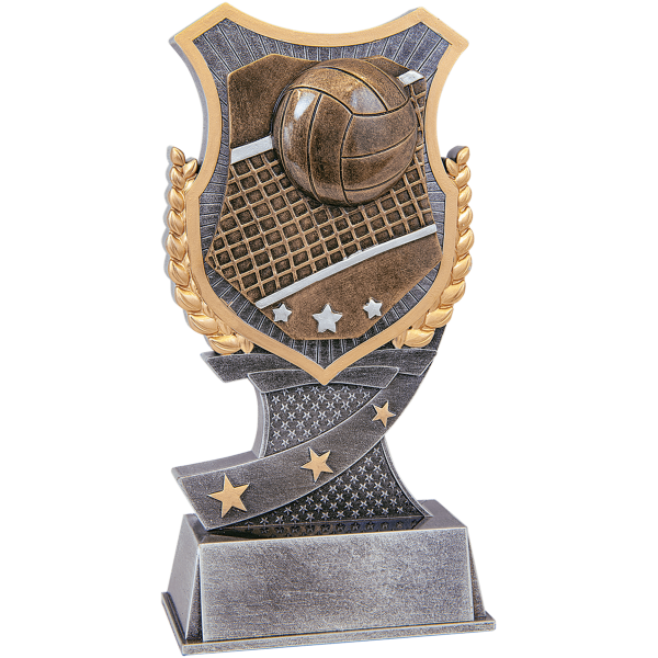 7" Volleyball Shield Award