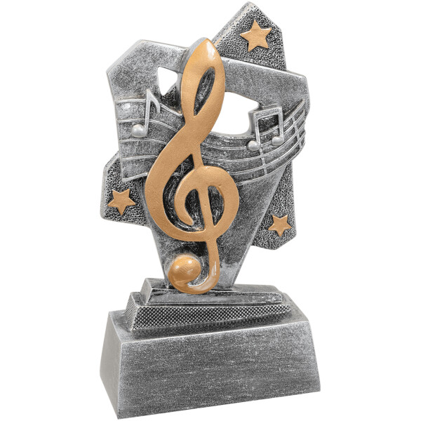 5 1/2" Music Triumph Resin
