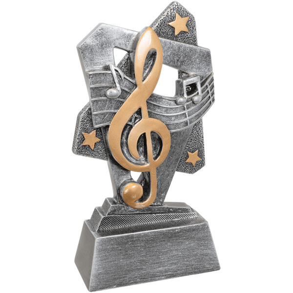 6 1/2" Music Triumph Resin