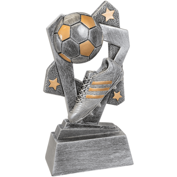 6 1/2" Soccer Triumph Resin