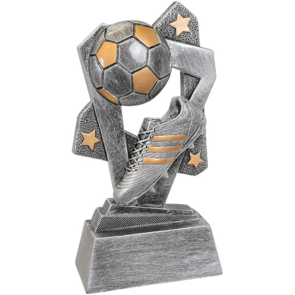 6 1/2" Soccer Triumph Resin